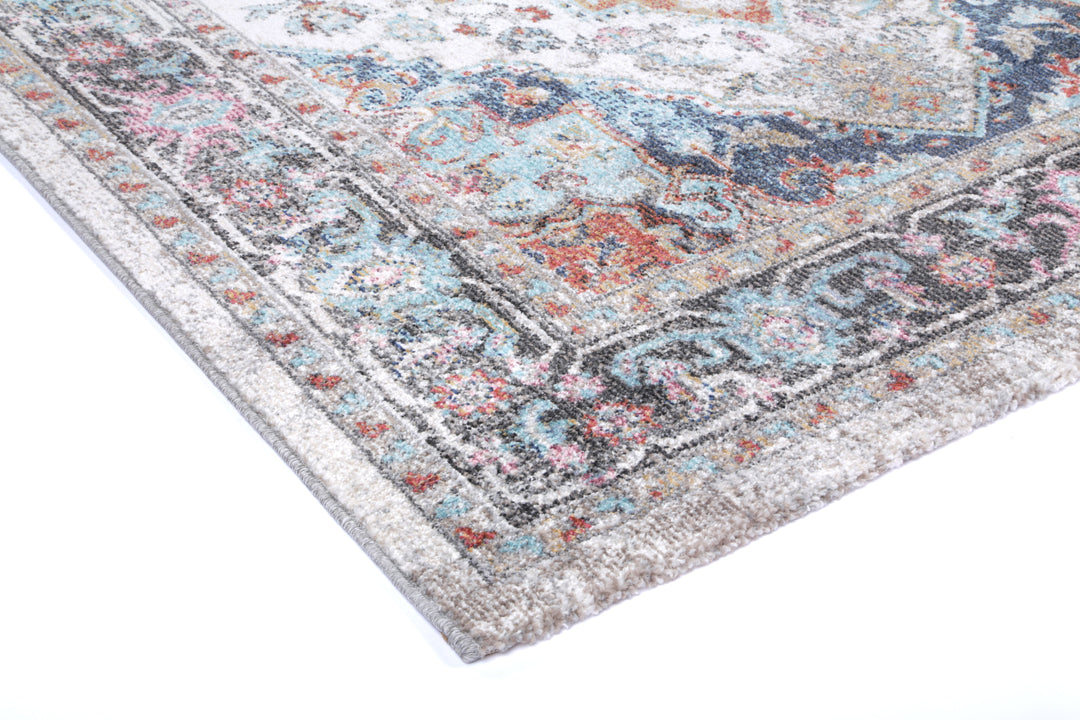 June Yanet Ivory & Multi Rug