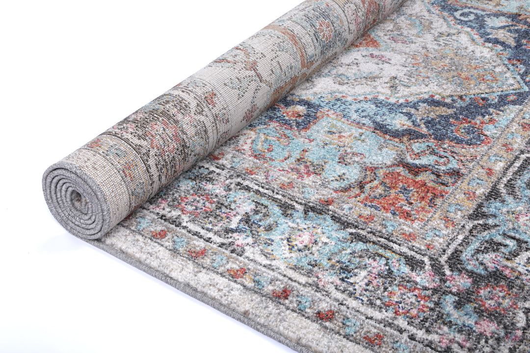 June Yanet Ivory & Multi Rug