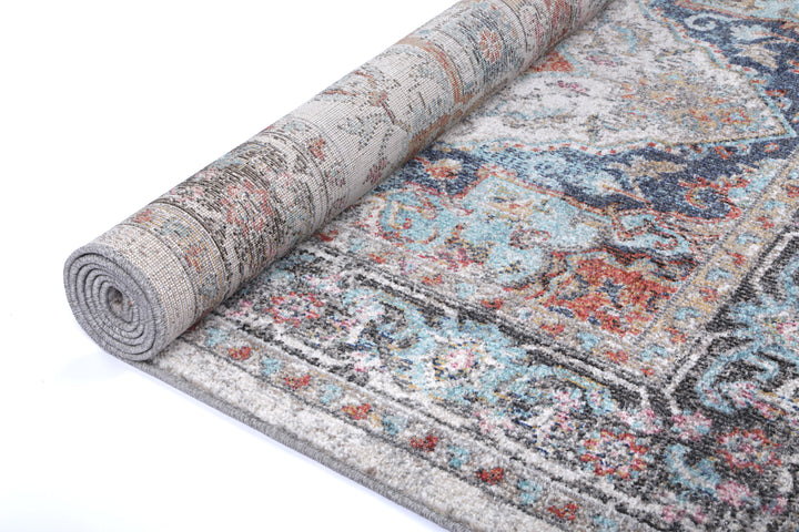 June Yanet Ivory & Multi Rug