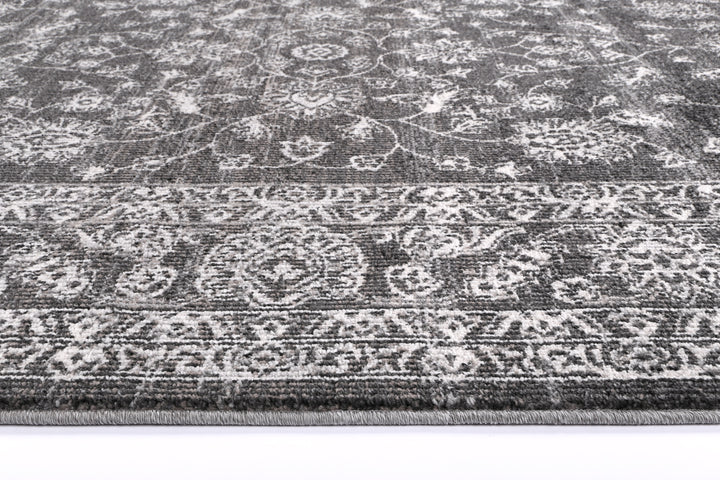 June Dorian Grey Transitional Rug