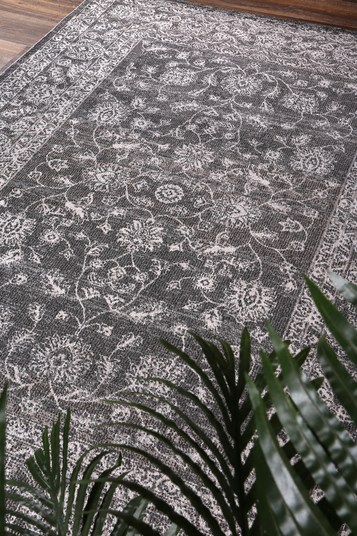 June Dorian Grey Transitional Rug