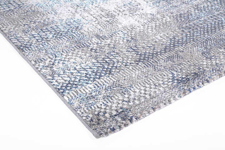 June Eli Grey Tribal Rug