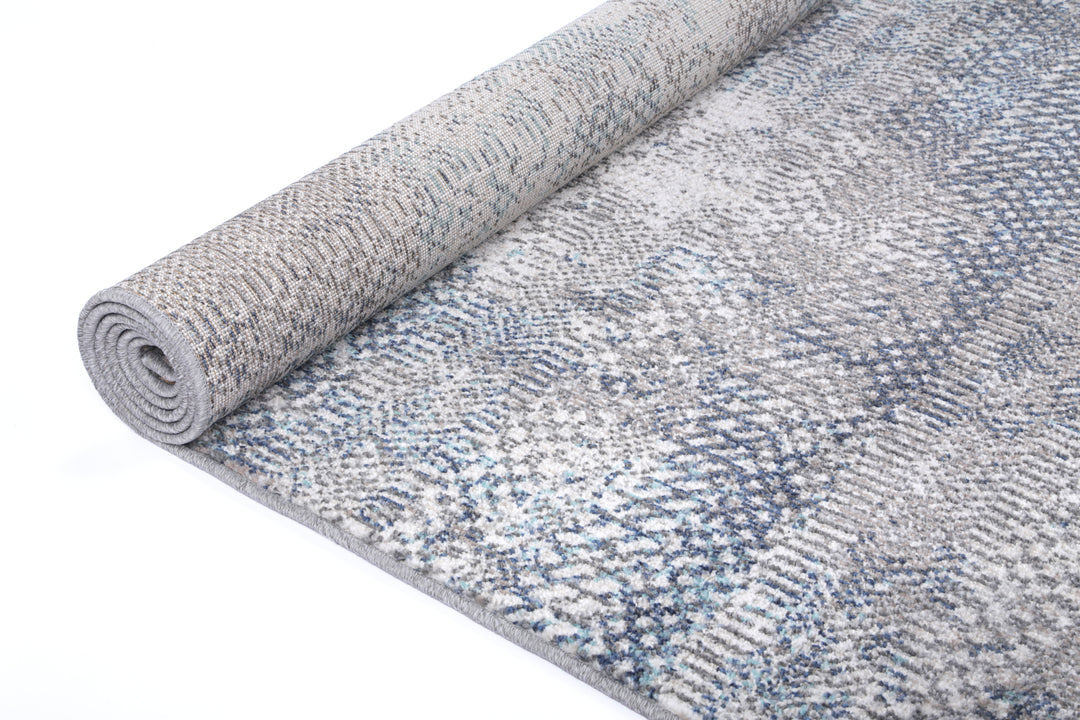 June Eli Grey Tribal Rug