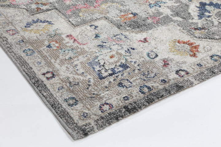 June  Transitional Grey Rug