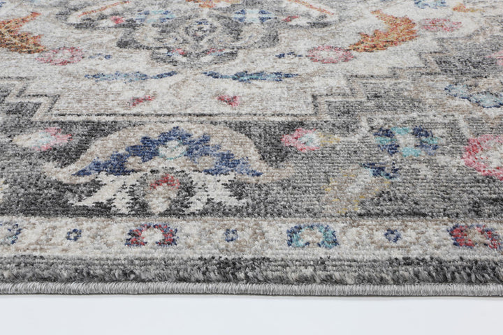 June  Transitional Grey Rug