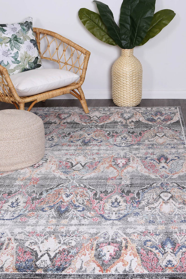 June Transitional Muted Mullti Rug