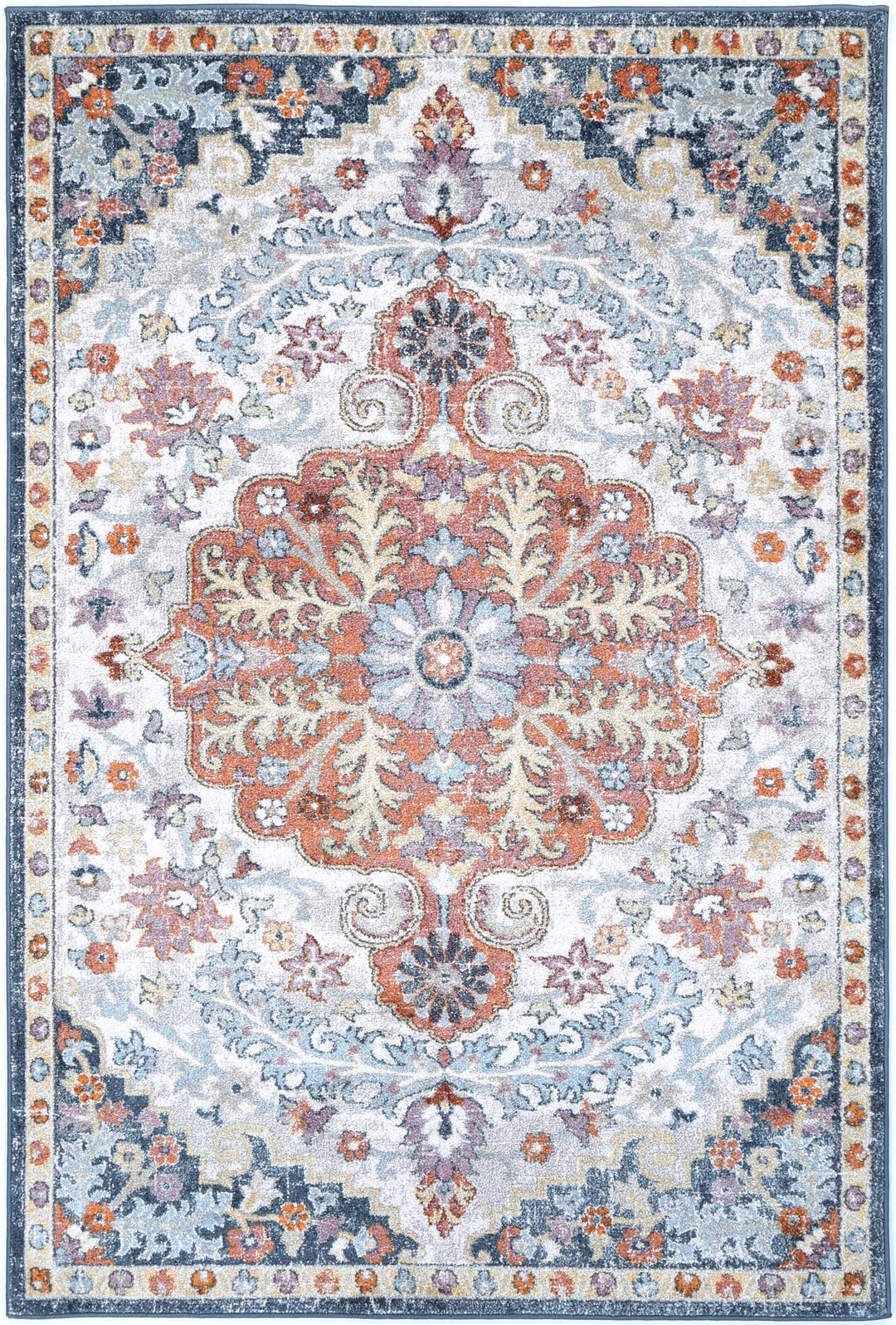 Illusion Vintage Multi Rug
