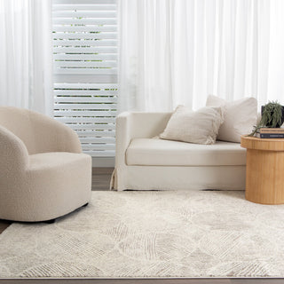 Alps Cream Beige Sphere Rug