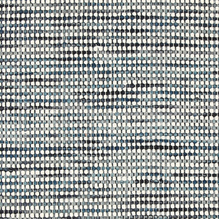 Nordic Teal Blue Reversible Wool Rug
