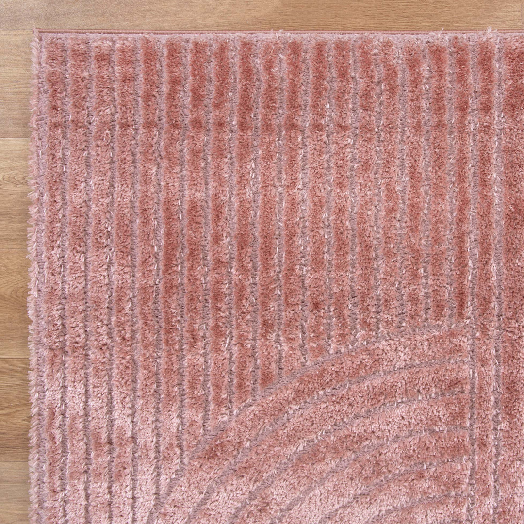 Tahoe Dior Blush Shag Rug