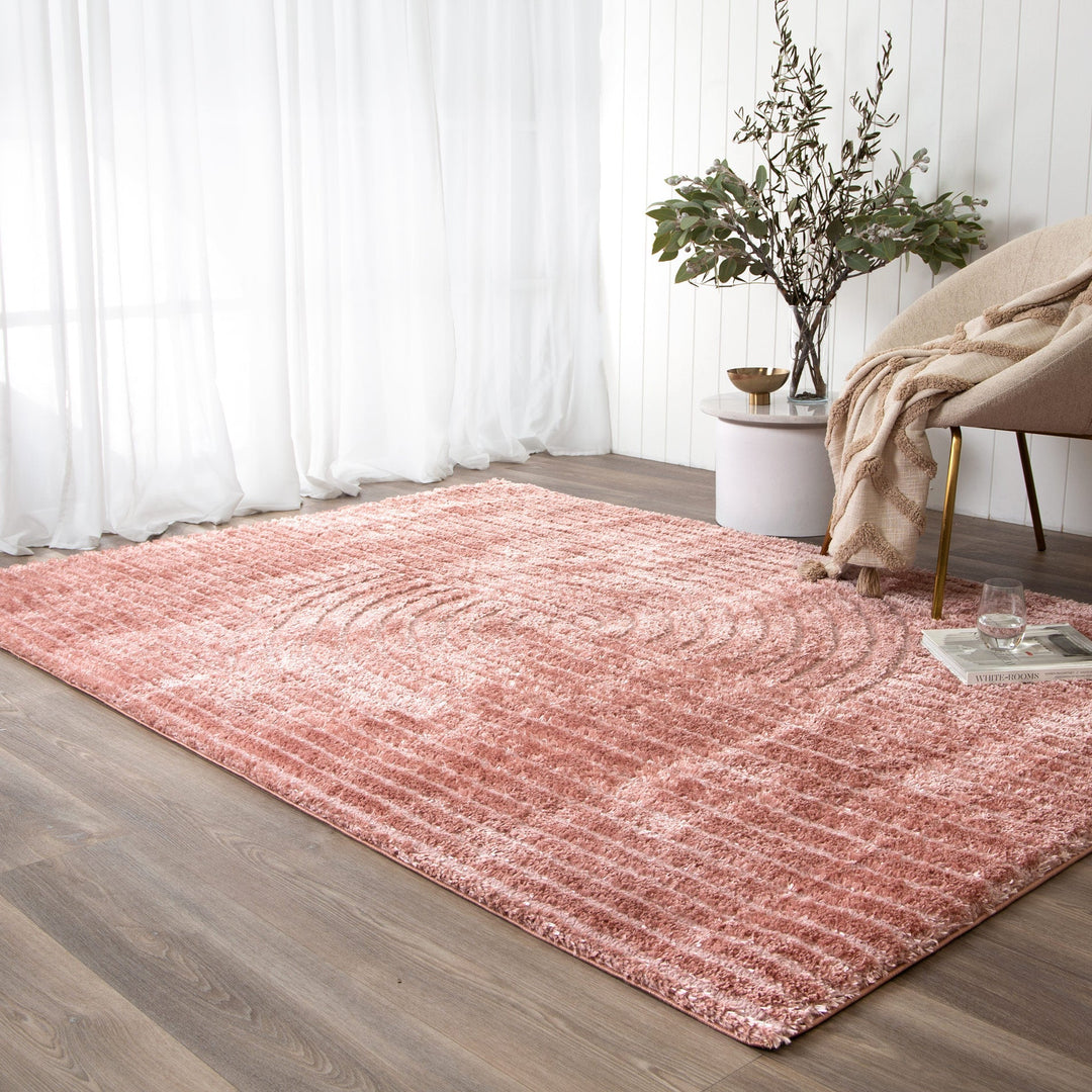Tahoe Dior Blush Shag Rug