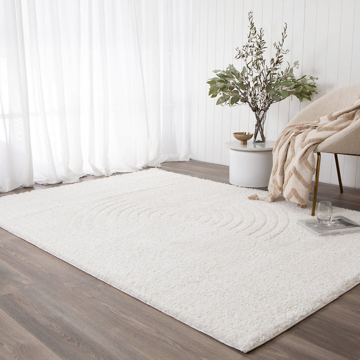 Tahoe Dior Cream Shag Rug