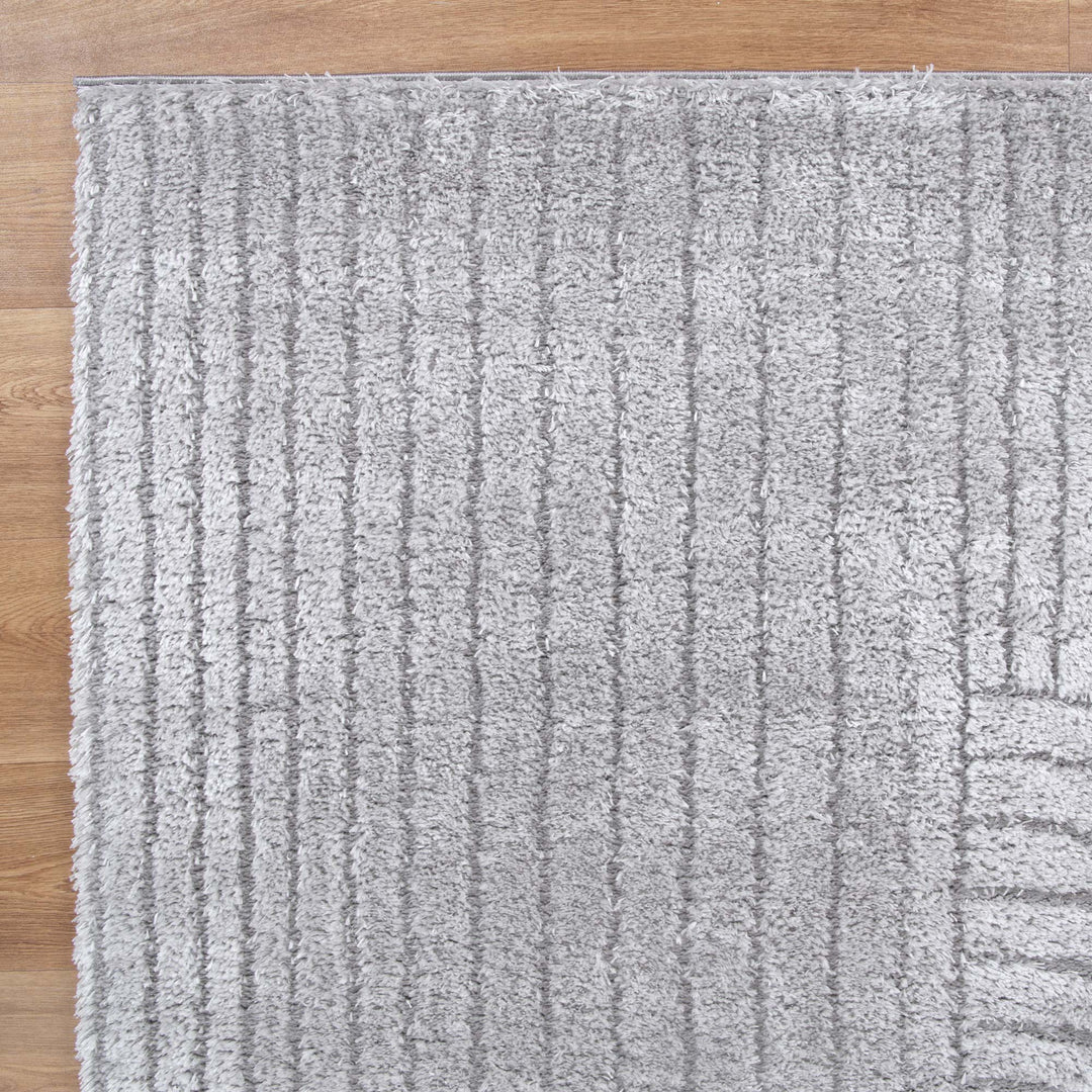Tahoe Dior Sliver Shag Rug