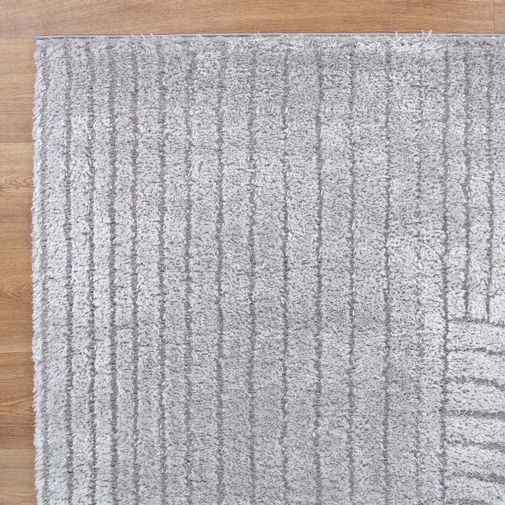 Tahoe Dior Sliver Shag Rug