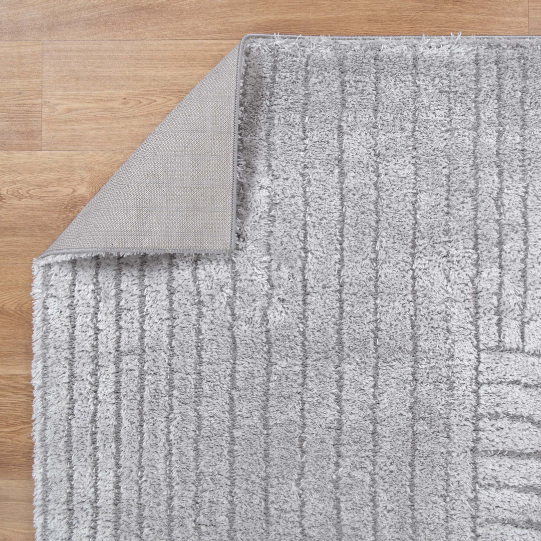 Tahoe Dior Sliver Shag Rug