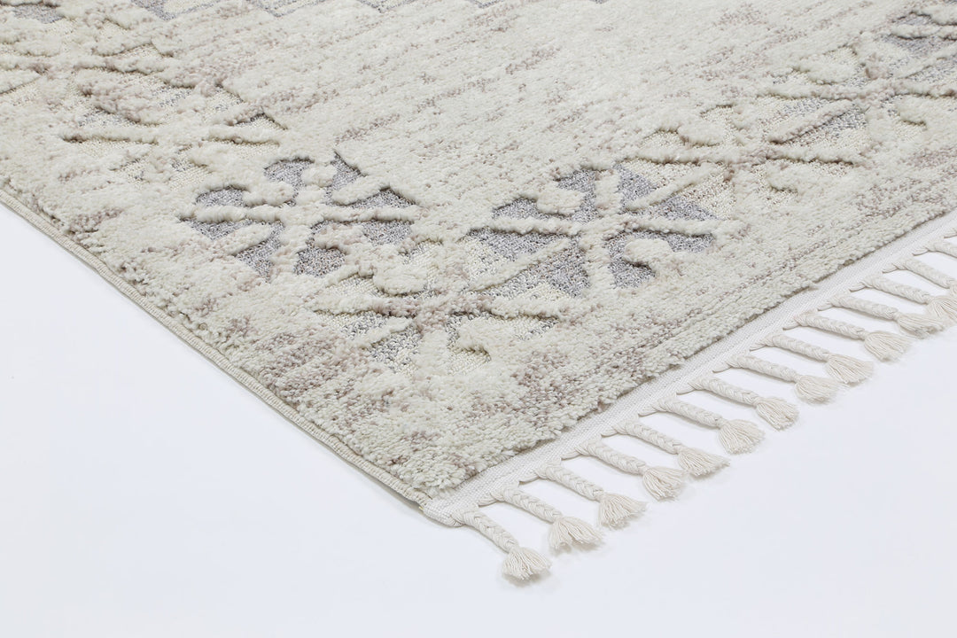 Origin Claudette White & Grey Rug