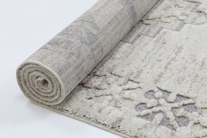 Origin Claudette White & Grey Rug