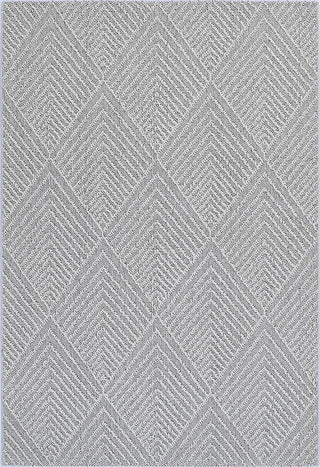 Yumi Kini Grey Geometric Flatweave Rug
