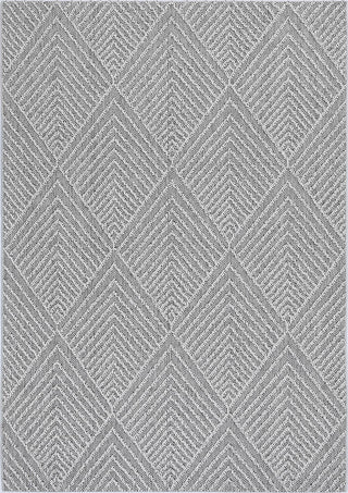 Yumi Menapi Ash Geometric Flatweave Rug