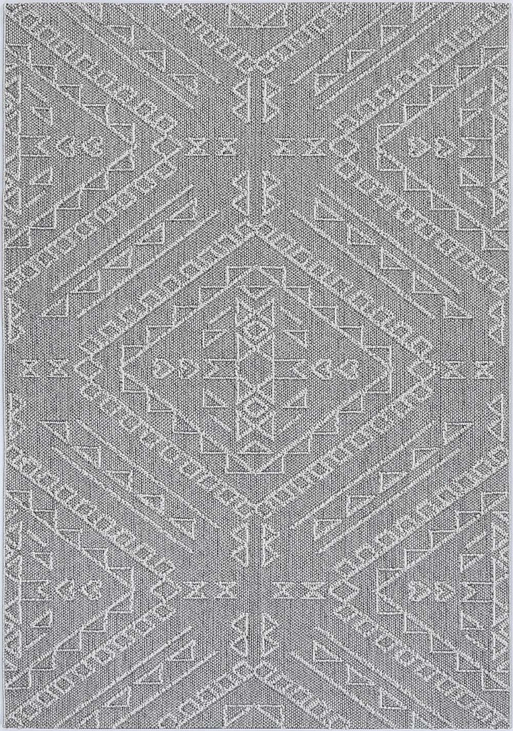 Yumi Kaua Ash Tribal Flatweave Rug