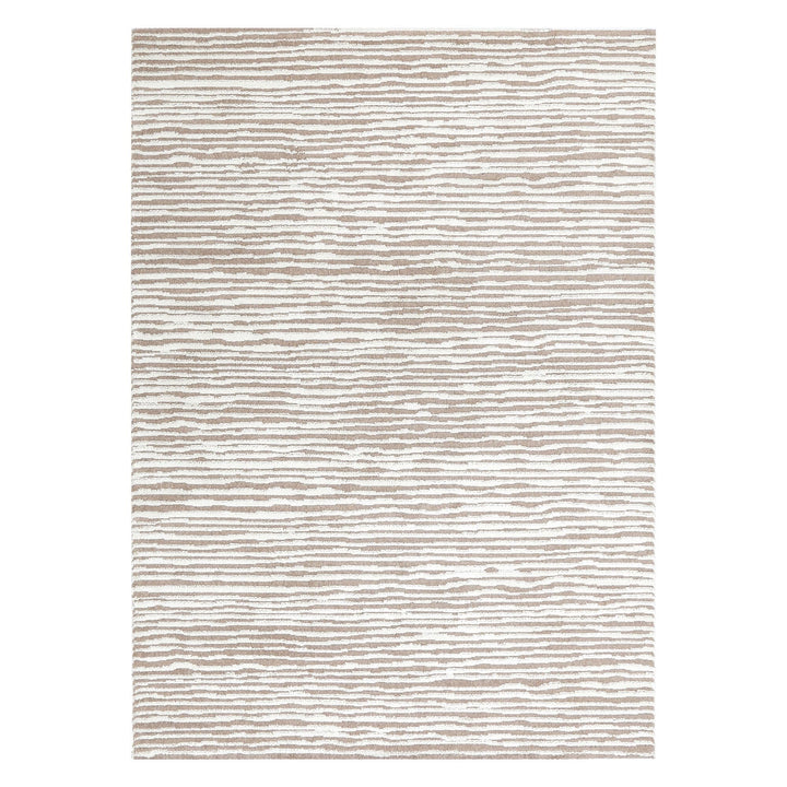 Alps Cream Beige Waves Rug