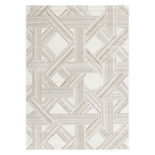 Alps Cream Geometric Rug