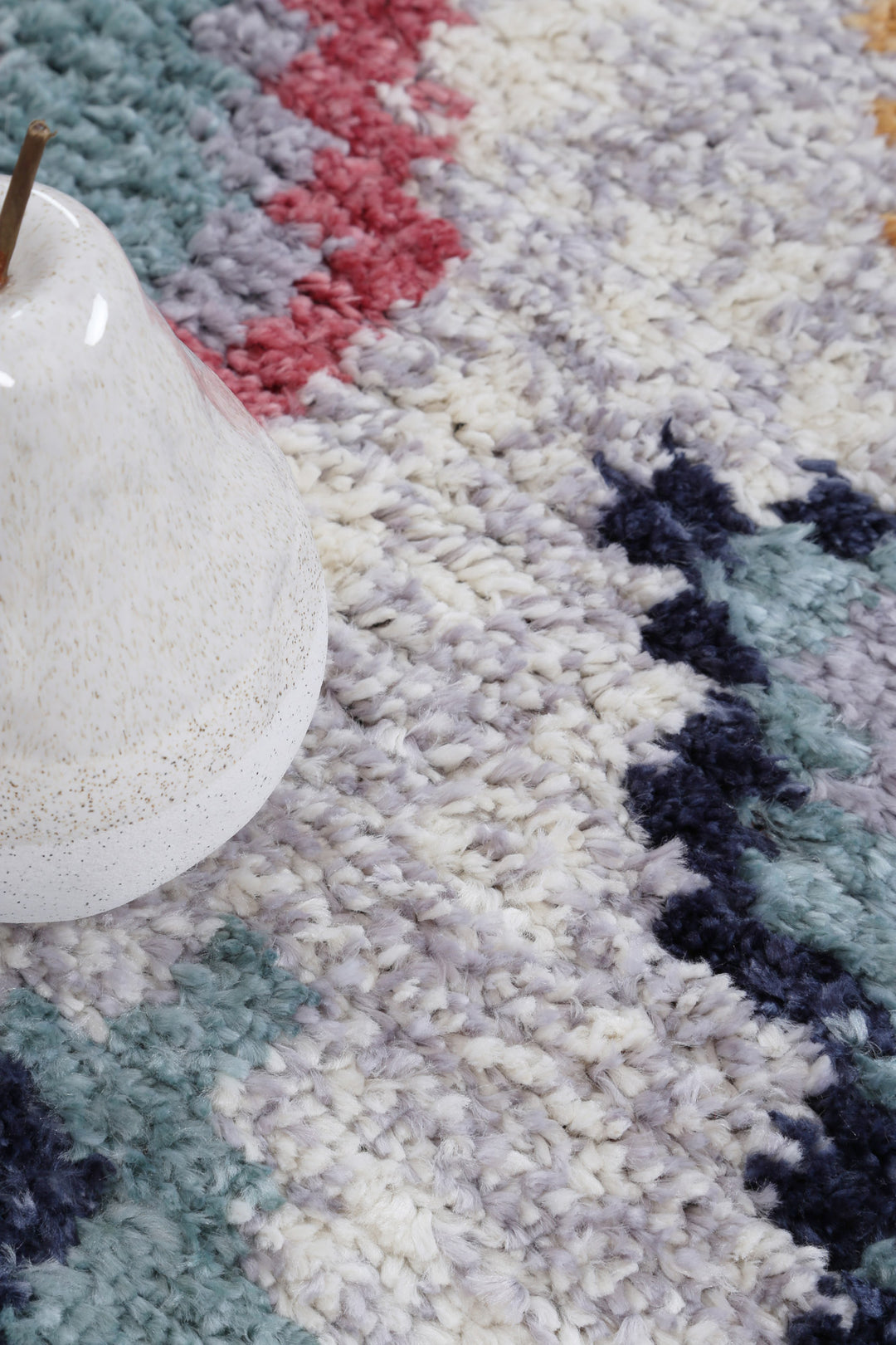 Hal Vintage Boho Agadir White Rug