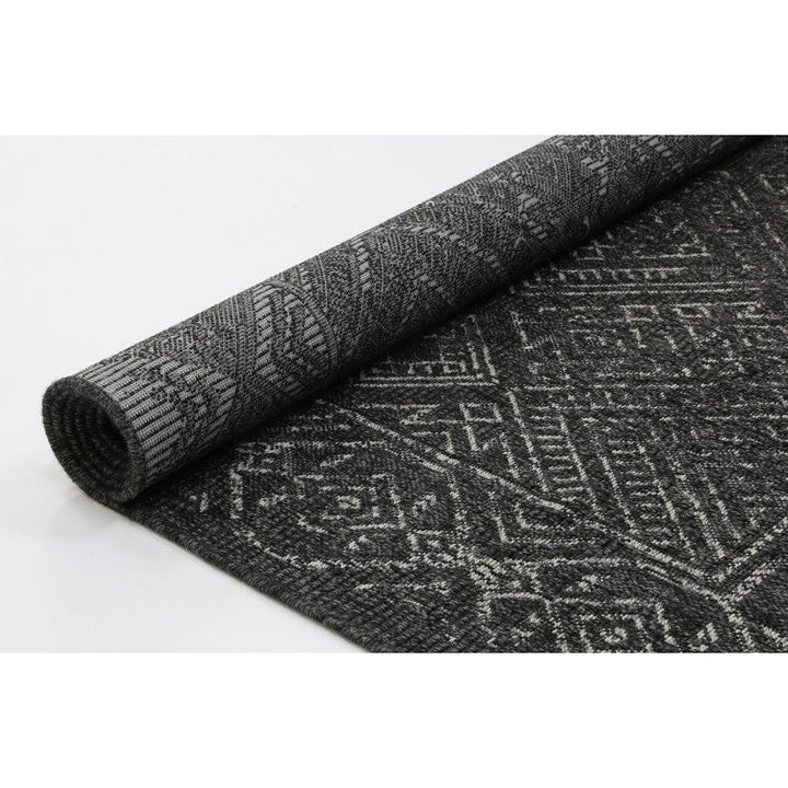 Jersey Tribal Black Rug