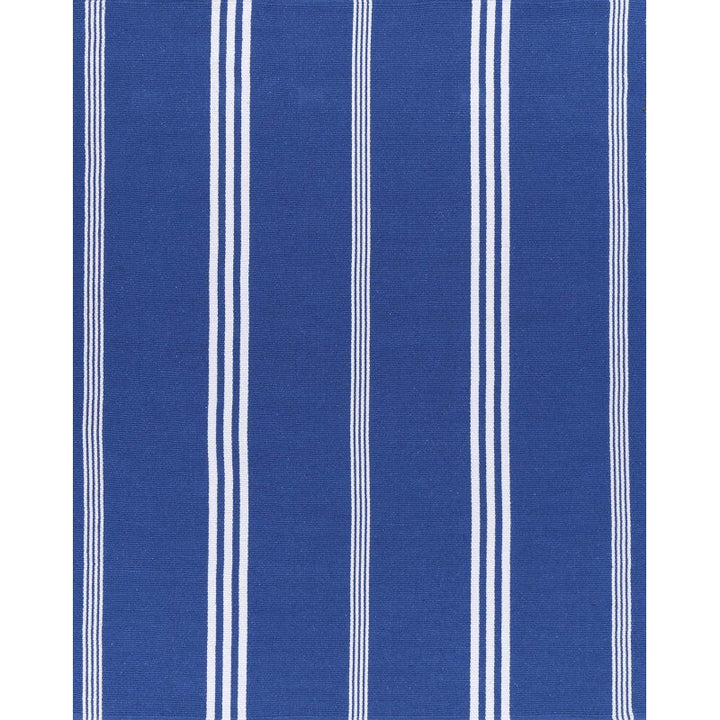 Roger Navy Cotton Mat - Bath Mat