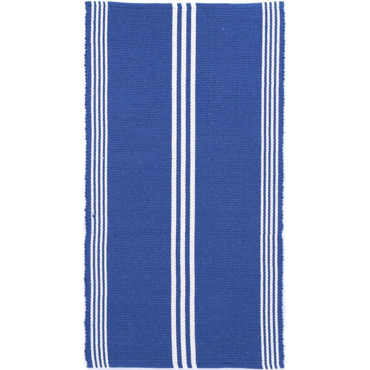 Roger Navy Cotton Mat - Rug
