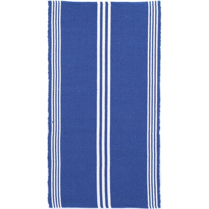 Roger Navy Cotton Mat - Rug