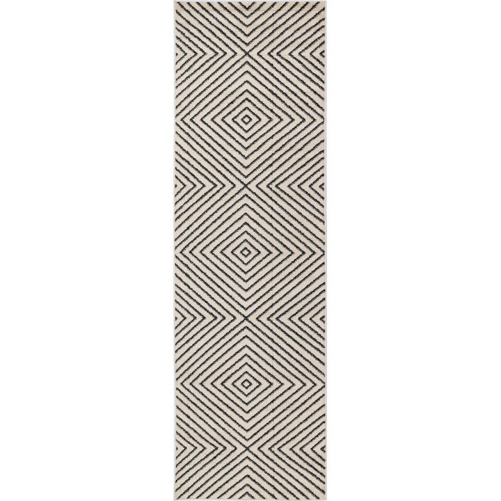 Primo Diamond Charcoal Rug