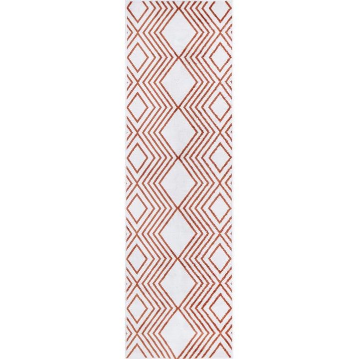 Primo Kudos Terracotta-Grey Rug