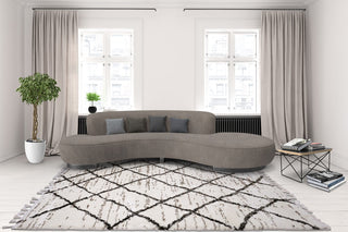 MARRAKESH Soft Shaggy Cream Rug